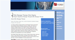 Desktop Screenshot of elitemassageregina.com